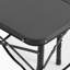 Table de camping pliante portative de 2 pi avec hauteur réglable et surface en panneau de fibres à densité moyenne durable pour une utilisation extérieure et intérieure