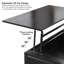 Table basse à plateau relevable cannelé 47W avec rangement pour salon-1524498754