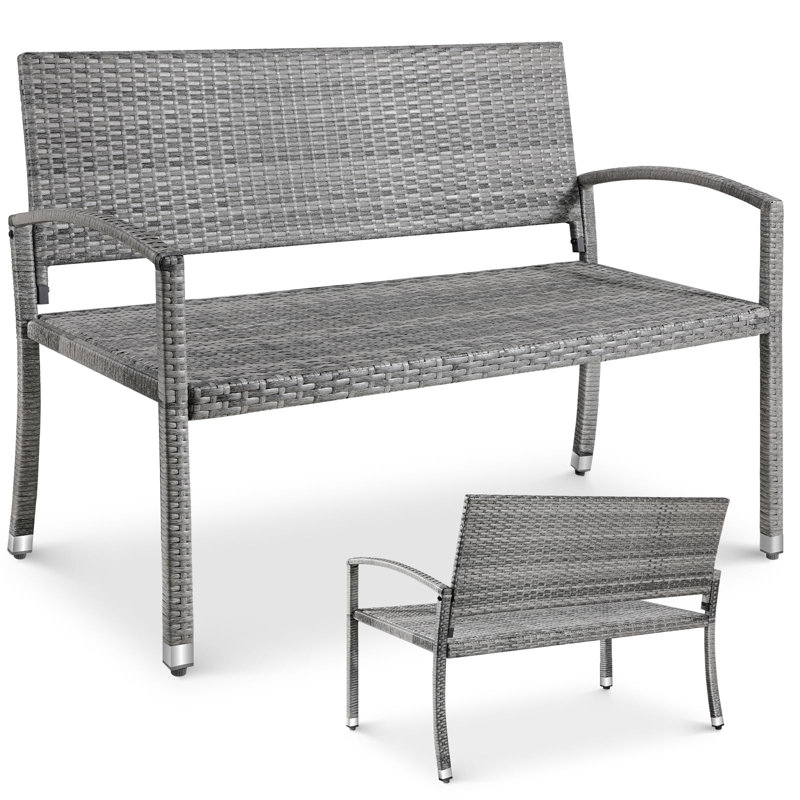 Garden Bench, Black