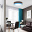 Avory Fabric Flush Mount-1038373592