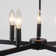 5- Light Dimmable Candle-Style Geometric Square / Rectangle Chandelier