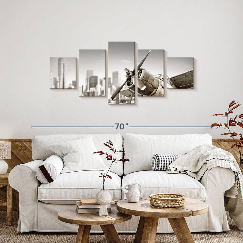 Rustic Airplane, 24" H x 55" W