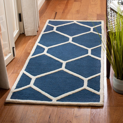 Cambridge Hand Tufted Wool Geometric Rug