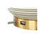 Lampe de table grise 23 po avec USB Gaetan