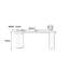Bureau moderne en noyer-19844200