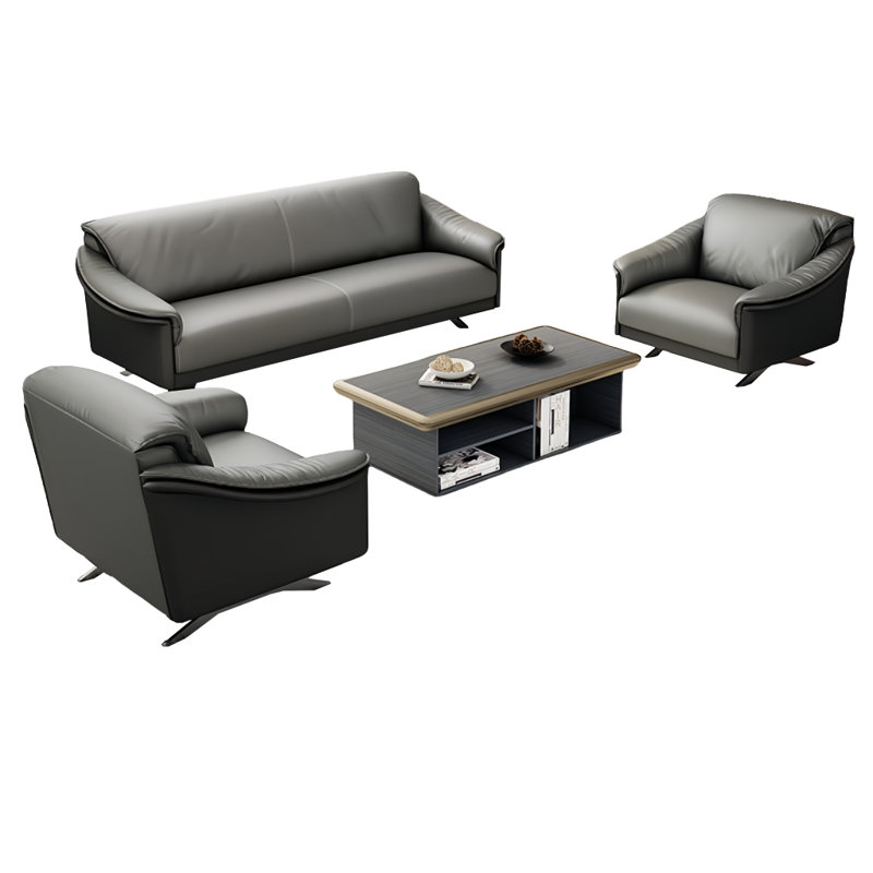 Light luxury sofa tea table combination
