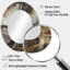 Morning Effervescence II - Abstract Round Mirror Wall Decor-121499473-121499477
