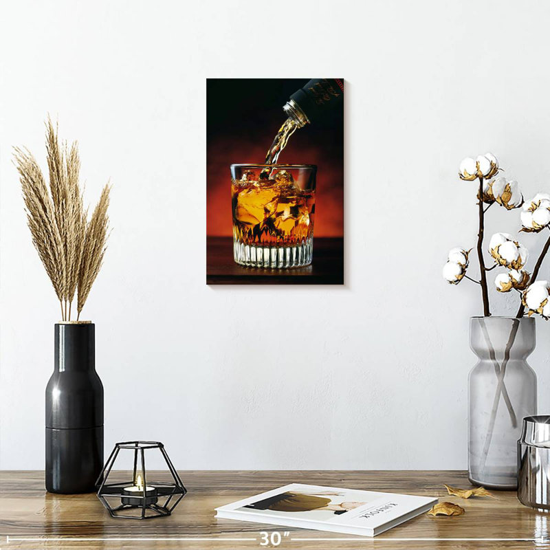 Yarlin Flowing Whisky, 12" H x 8" W