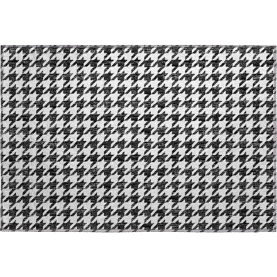 Premium Machine Washable Paullette AMF137 Black Rug