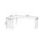 Bureaux en bois massif en L noyer-107938149-107938150