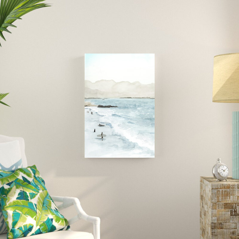 Dans les vagues I, H 30 po x l 20 po