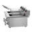 3000W Commercial Electric Deep Fryer with Dual Tanks, Stainless Steel Countertop French Fryer for Restaurant & Home Use