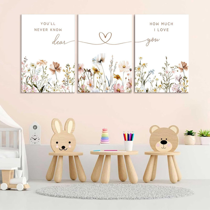 3 Piece Wrapped Canvas Set
