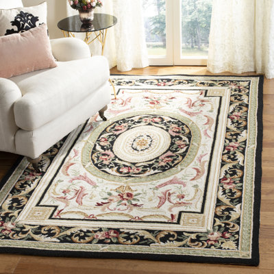 Caleb Hand Hooked Wool Pile Oriental Rug