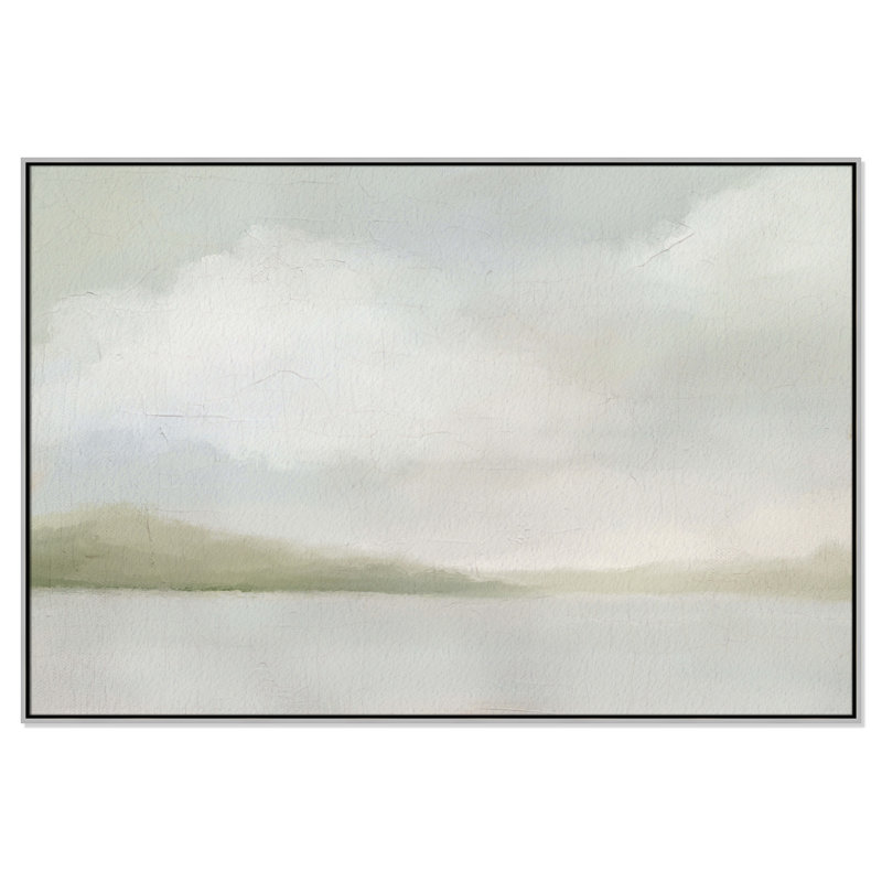 Queensland " A Tranquil Morning ", 41.5" H x 61.5" W, Silver