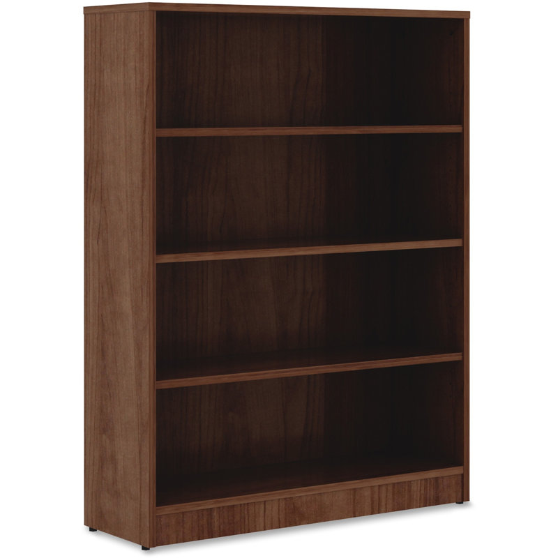 Orlanda Bookcase, Walnut, (4 Shelves) 48" H x 36" W x 12" D
