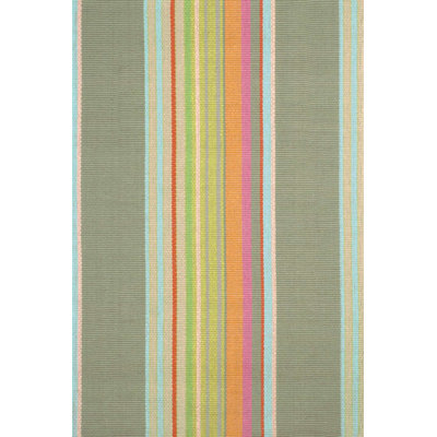 Stone Soup Striped Green Area Rug