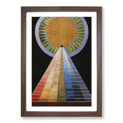 Altarpiece No.1 by Hilma Af Klint - Picture Frame Painting