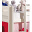 Pino European Single Mid Sleeper Bed with Curtain-26402762