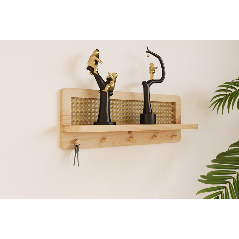 Locelso Wood Floating Shelf