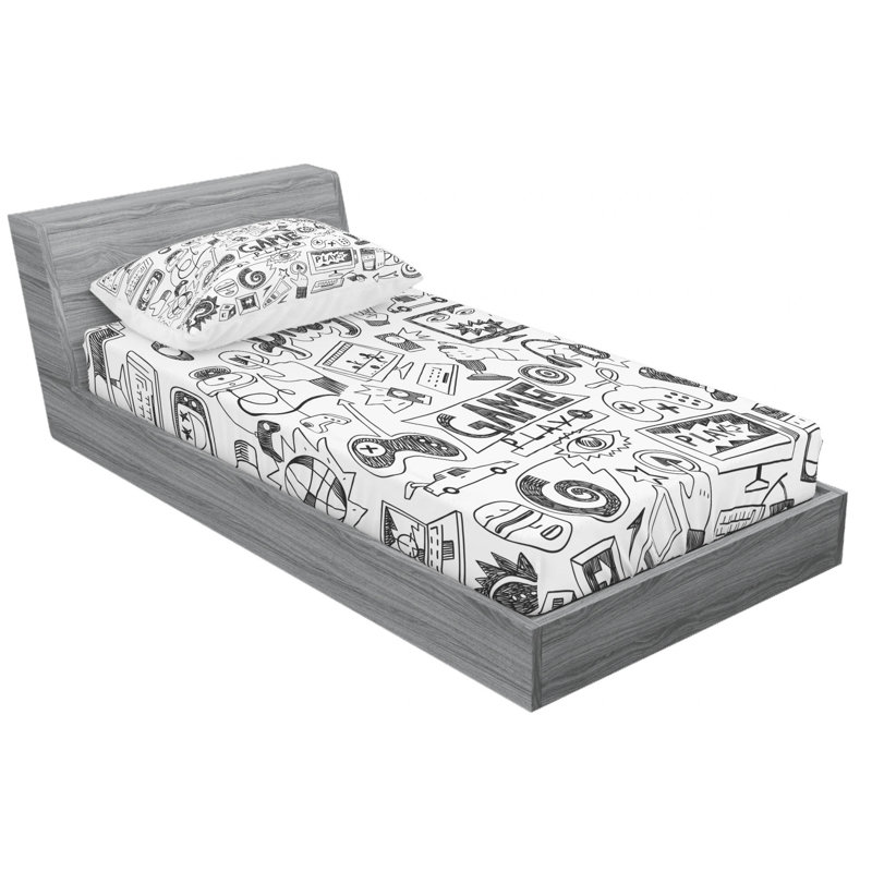 Microfiber Sheet Set, Twin XL Sheet Set with Pillowcase