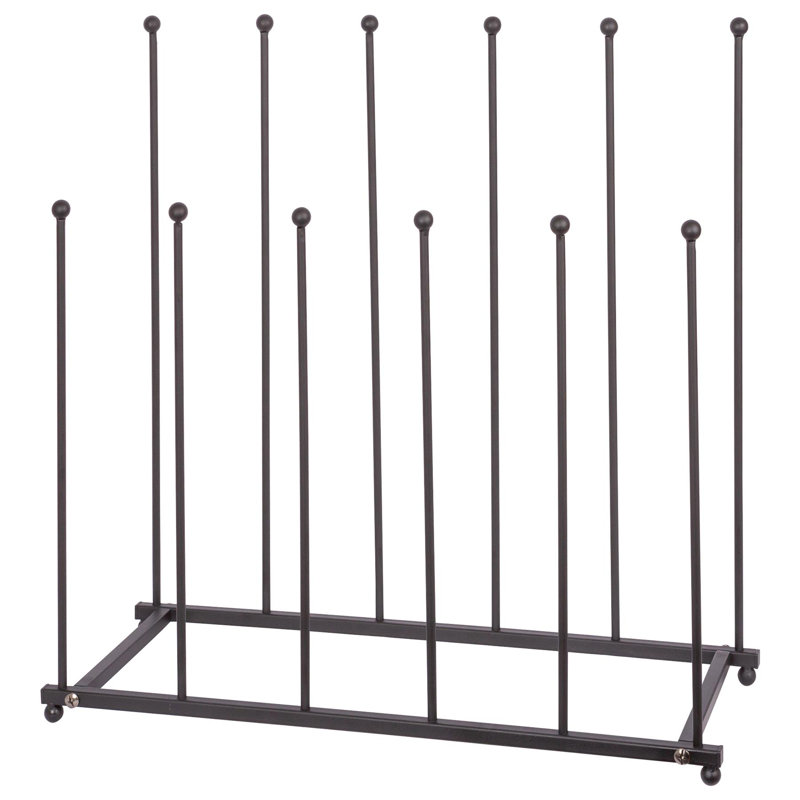 Hammer and Tongs Steel Wellington Boot Rack 6 Pair