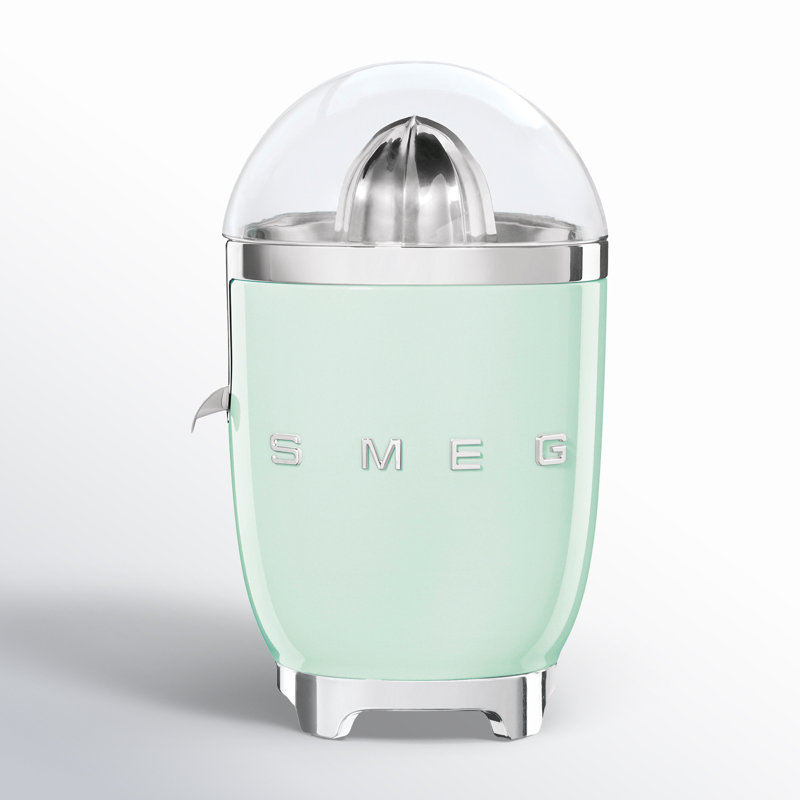 SMEG 50's Retro Style Aesthetic Citrus Juicer, Pastel Green