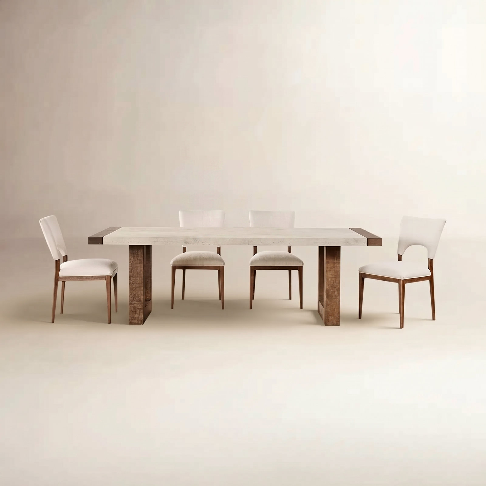 Kamber 5 piece Dining Set with Upholstered Chairs