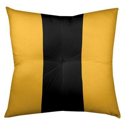 Striped Reversible Throw Pillow
