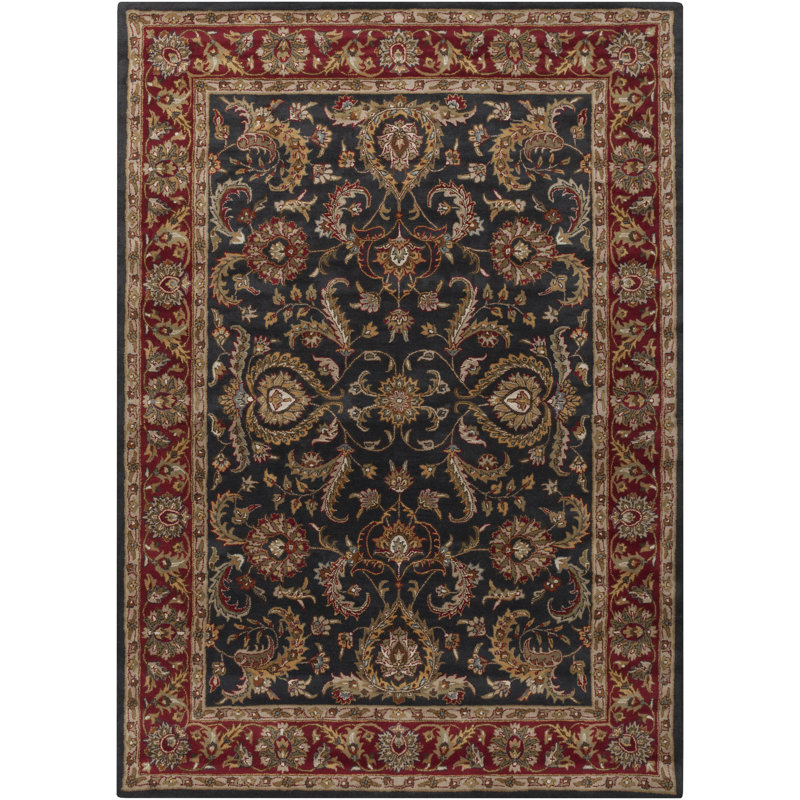 Dvorak Wool Oriental Indoor Rug, Rectangle 2' x 3'