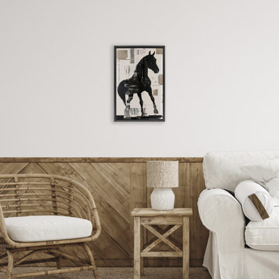 Cadre flottant à silhouette de cheval Equinity, design par Annabelle Hall