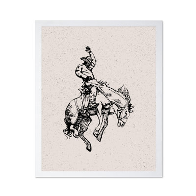 Cowboy à cheval