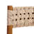 Hapeville Patio 6-Person Acacia Wood Dining Set With Woven Wicker & Slatted Tabletop