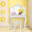 Demoss Kids Vanity Set with Mirror-318014149