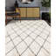 Moroccan Wool Geometric Area Rug-106953056