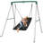 Metal Swing Set With 60" Large Platform Swing