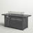 Zayin 24" H Steel Propane Outdoor Fire Pit Table With Lid-1280030399-1273504888