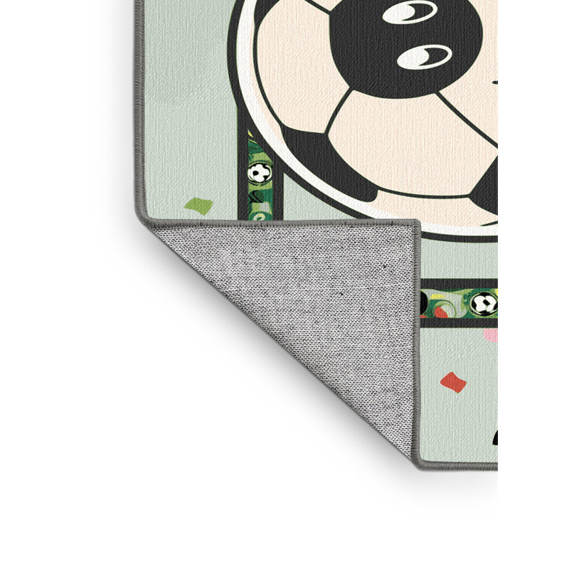 Tapis de football pour enfants Zoomie, Rectangulaire 2 pi x 4 pi