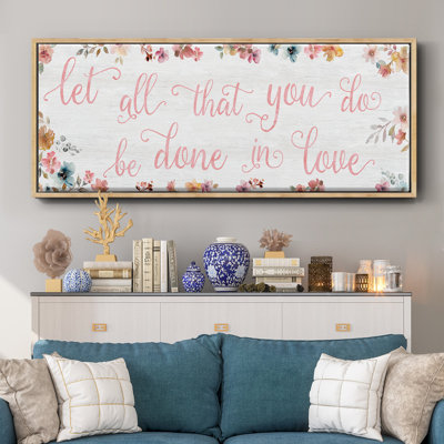 Done In Love - Toile encadrée