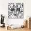 Toile épique «Cool Giraffe» par Hello Angel-102463090