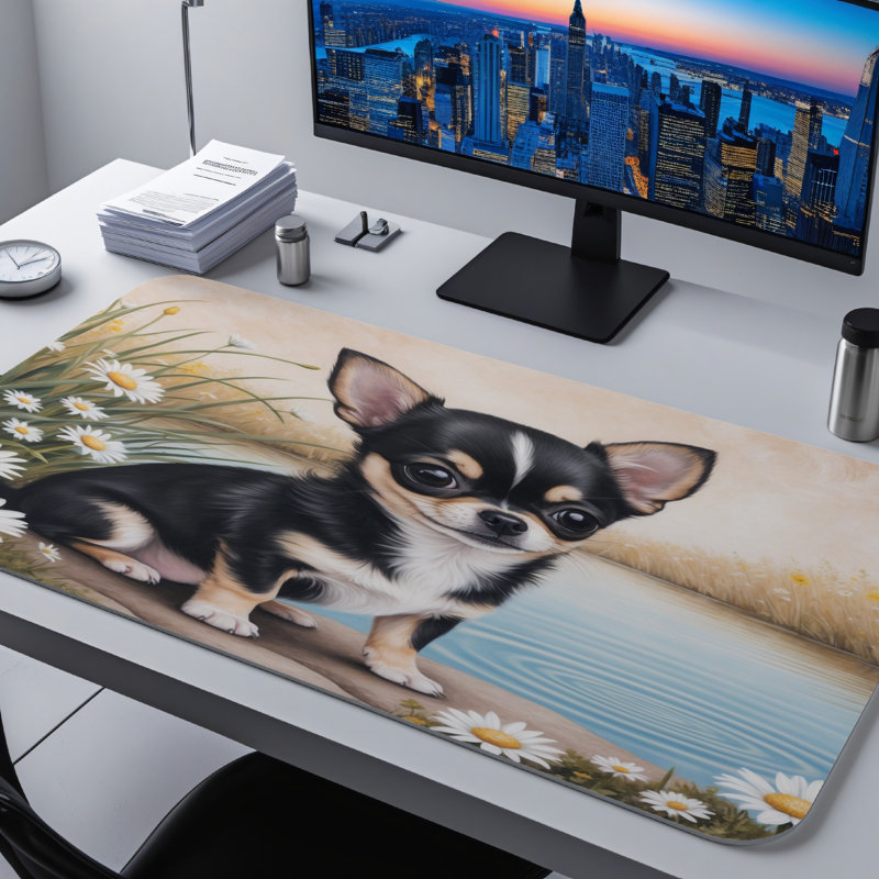 Polyester Desk Pad, 23.6x13.8