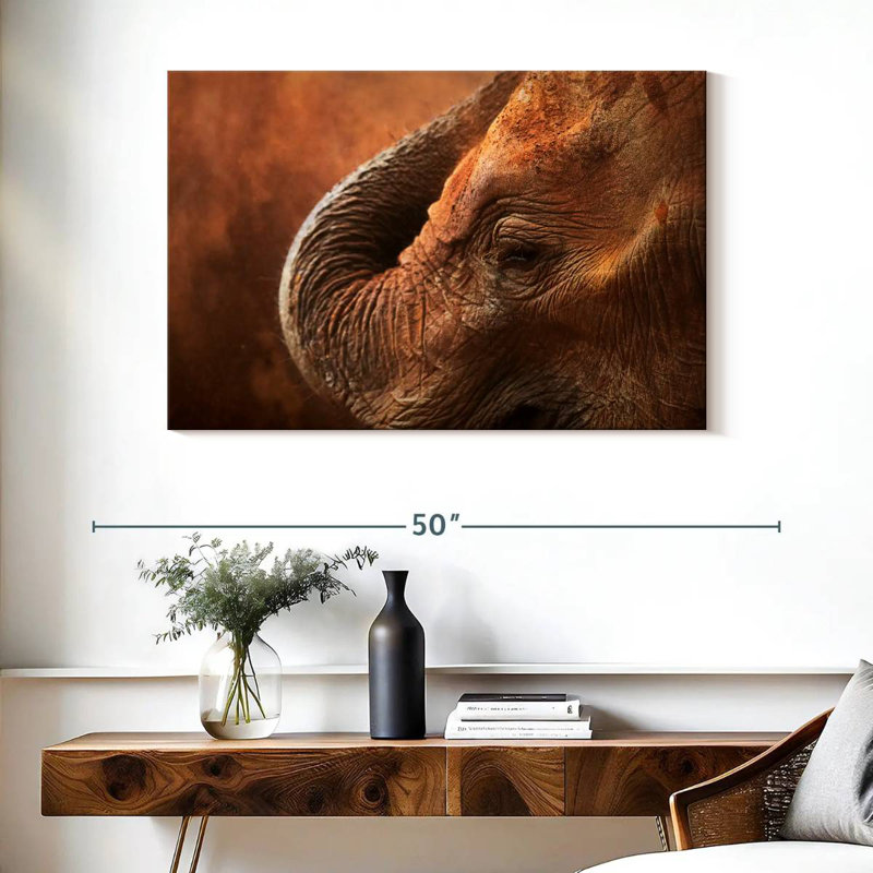 Brampt Sleeping Mammoth, 26" H x 39" W