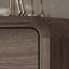 Commode moderne Adamstown à 6 tiroirs, largeur de 136 cm, brun foncé-1530825829