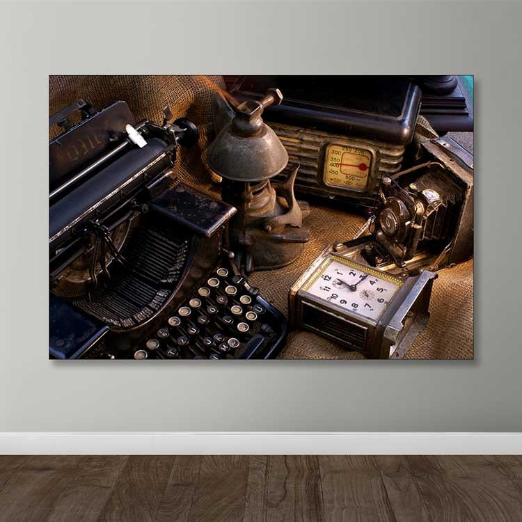 Peinture décorative sur toile