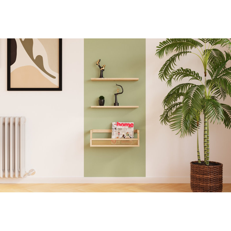 Locelso Wood Floating Shelf