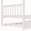 Lit simple en bois avec lit gigogne simple, blanc-918694697-918694695