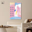 Doll Memories - Jolie toile bleue abstraite colorée par Art Remedy-117220530-117220531-117434803