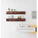 Emerald Lee 2 Piece Oak Floating Shelf
