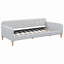 Twin size upholstered daybed with 4 support legs-2132838833