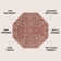 Leonora Bohemian Textured Weave Floral Red/Taupe Indoor/Outdoor Rug